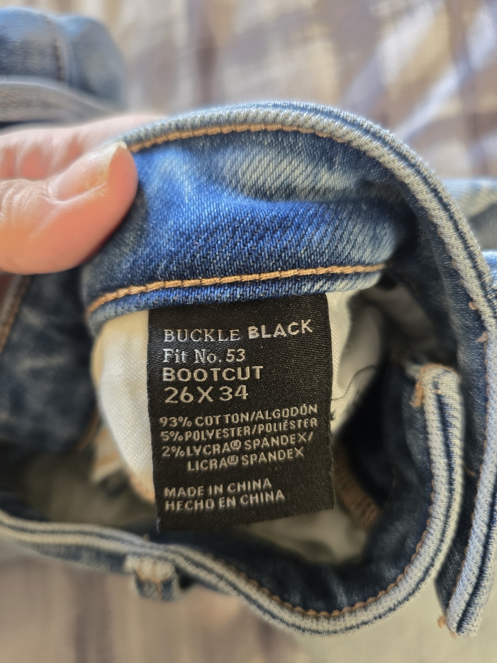 Buckle Black distressed bootcut jeans - Picture 3 of 3